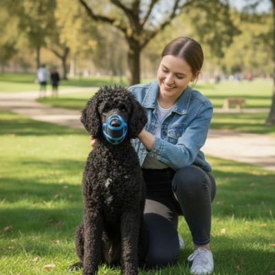 Muselière pour chien | Confort Ajustable - Chien Trotteur