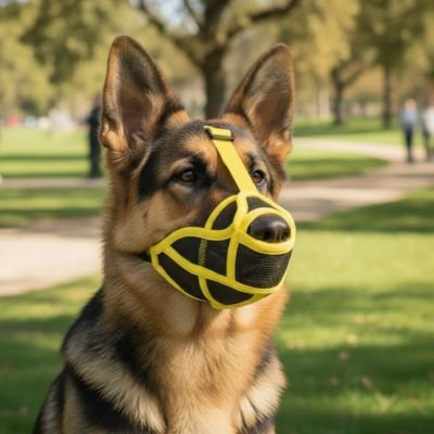 Muselière pour chien | Confort Ajustable - Chien Trotteur