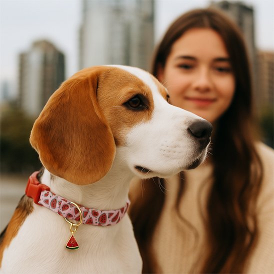 Collier chien | Robustyle - Chien Trotteur