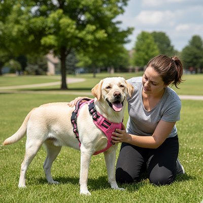 Harnais chien | Confort Sécurité - Chien Trotteur