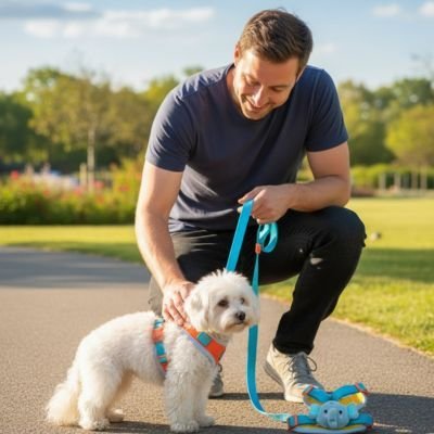 Harnais chiot | TOUTOU MIGNON - Chien Trotteur