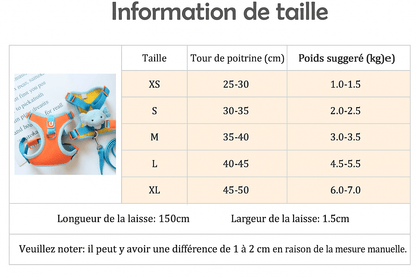 Harnais chiot | TOUTOU MIGNON - Chien Trotteur