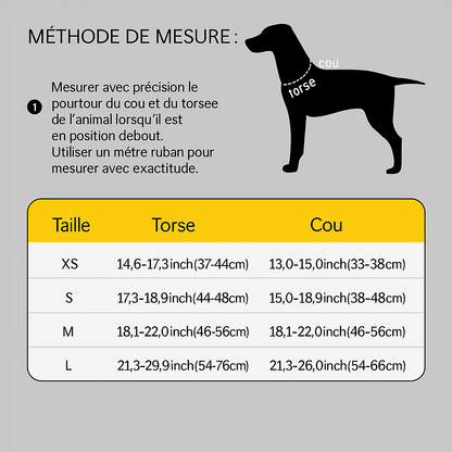 Harnais petit Chien | STYLE - LÉOPARD - Chien Trotteur