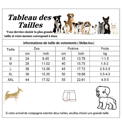 Manteau Chien | Style Confort - Chien Trotteur