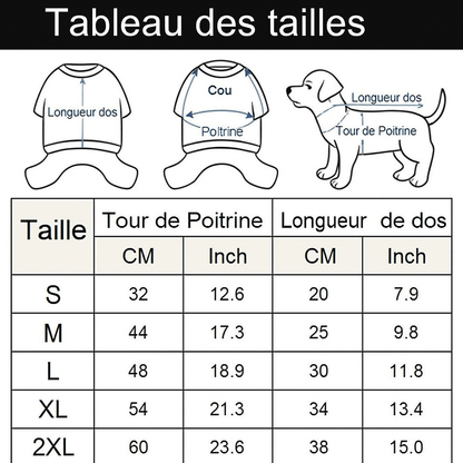 Manteau pour chien | Imperméable Réféchissante - Chien Trotteur