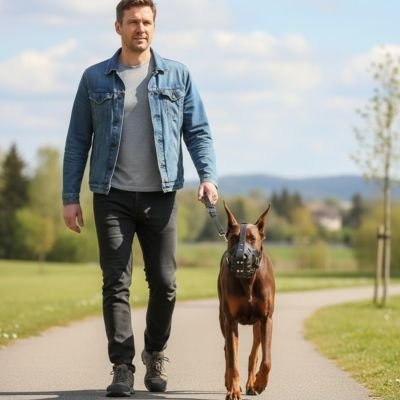Muselière pour chien | Confort Sécurité - Chien Trotteur