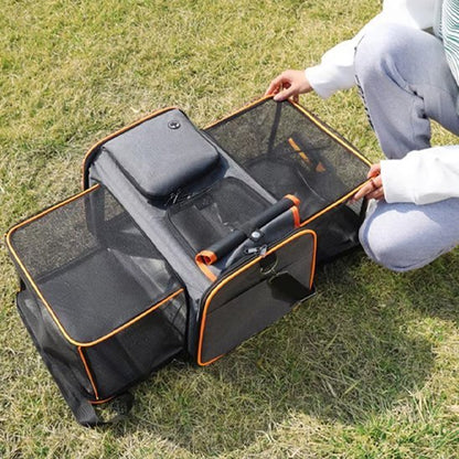 Sac de transport pour chien | Voyage Spatieux - Chien Trotteur