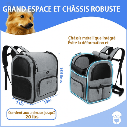 Sac de transport pour chien | Voyageur Actif - Chien Trotteur
