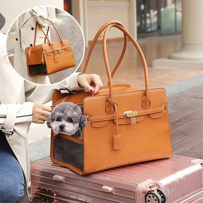 Sac de transport pour chien | Voyageur Élégant - Chien Trotteur